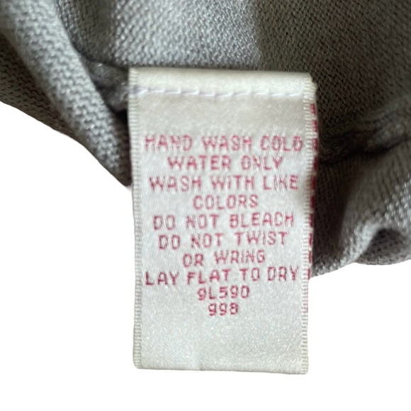 Derek Heart Light Gray Long Sleeve Turtleneck Sweater Dress EUC size M - Picture 6 of 9